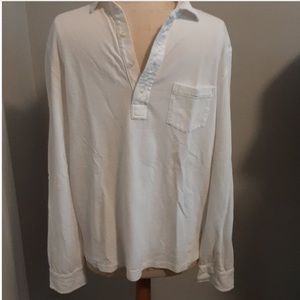 BIRTHDAY SALE.!!! Ralph Lauren-Long sleeve in white. Large.